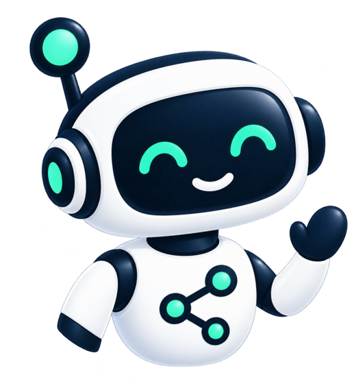 DigiCube, the DigiCrew Automation mascot